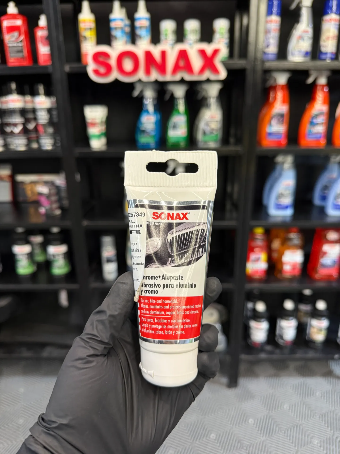 [1007] SONAX Pulidor de Cromo y Aluminio x 75ml