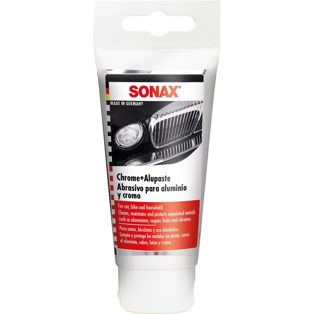 SONAX Pulidor de Cromo y Aluminio x 75ml