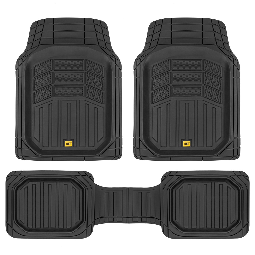 CAT - ALFOMBRA UNIVERSAL VEHICULOS RECORTABLE 3 PIEZAS
