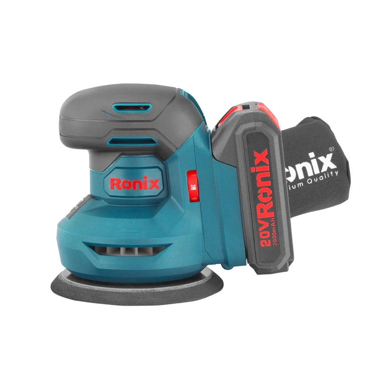 RONIX - Lijadora orbital inalámbrica 20V Brushless