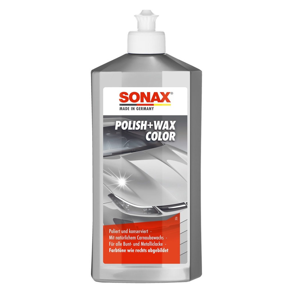 SONAX - Cera Polish + Wax GRIS 500Ml