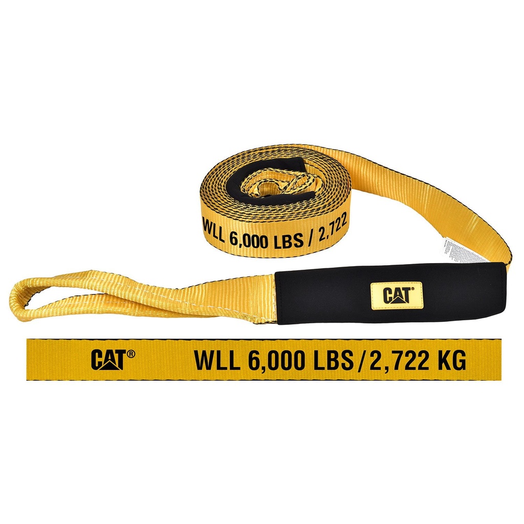 CAT - Eslinga De Remolque 6m 8tn Color Amarillo