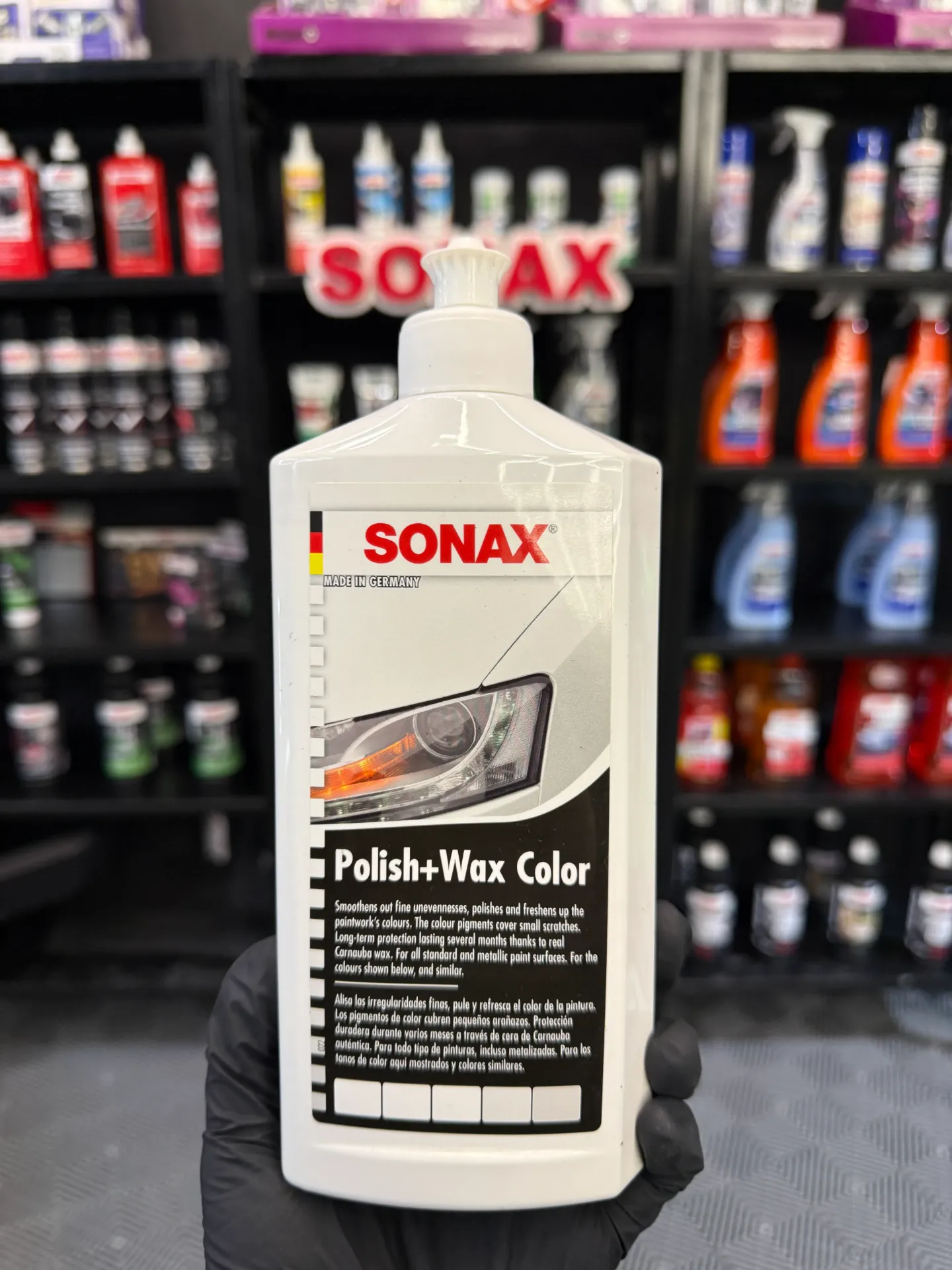 SONAX - Cera Polish + Wax BLANCO 500Ml