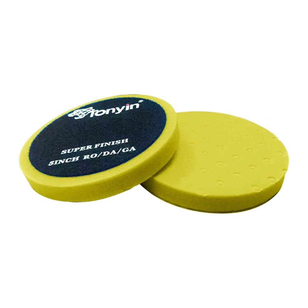 TONYIN - Ccs Smart Pad Amarillo Medium Cut (Sin Agujero) 5"