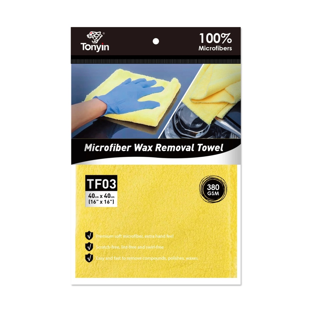 TONYIN - Aplicador De Microfibra Premium 12Cm*8Cm*4Cm
