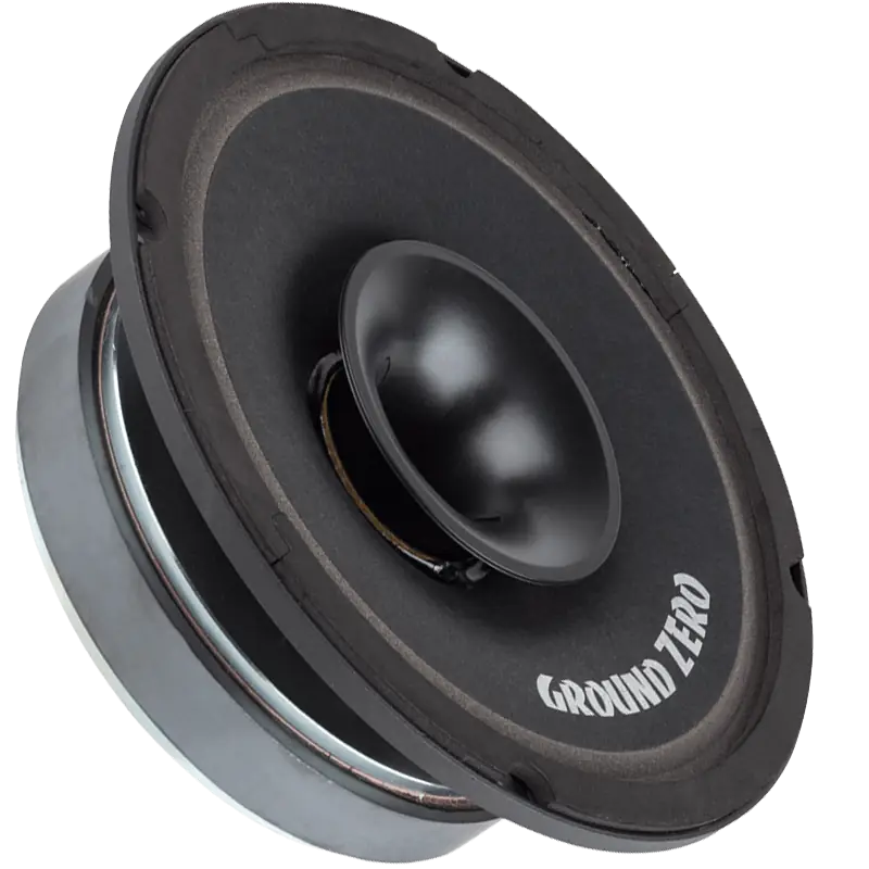GROUND ZERO - AUDIO PRO - GZCF 200COAX - medio + driver, linea competicion pro