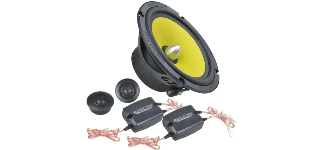 GROUND ZERO - SPEAKERS - GZTC 165 - 3 OHMS 100/150 WATTS 2 VIAS 6.5"